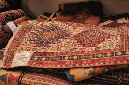 Carpets in storeのeditorial素材