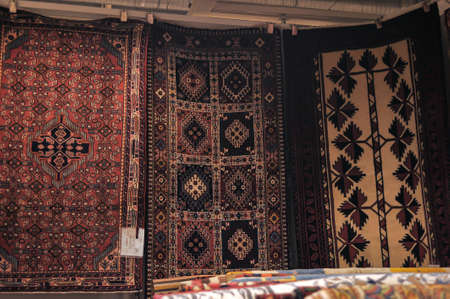 Carpets in storeのeditorial素材
