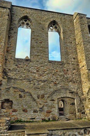 St. Brigitta monastery. Established in 1407 as an order of Brigittine monks and nuns - it allowed men and women to work together. Estonia, Tallinn.の写真素材