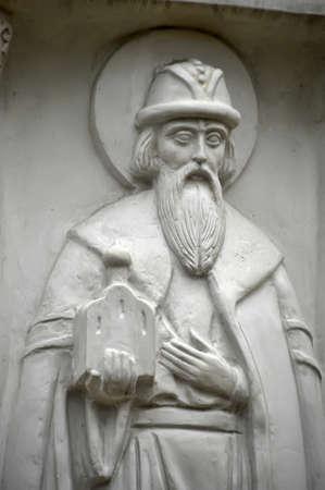 Monument to Saint Princess Olga, detailsの写真素材