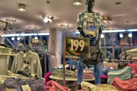 Youth clothing storeのeditorial素材