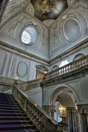 Staircase Marble Palace, St. Petersburg, Russia.のeditorial素材