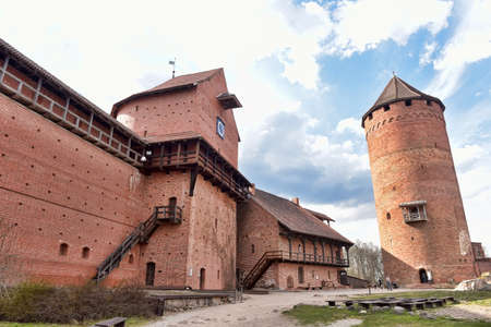 Turaida Castle in Sigulda, Latvia.のeditorial素材