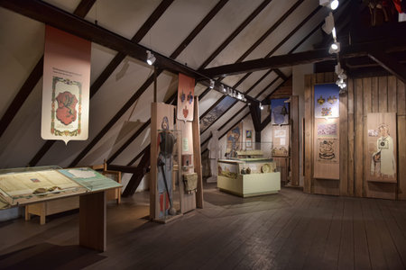 Turaida Castle in Sigulda, Latvia.のeditorial素材