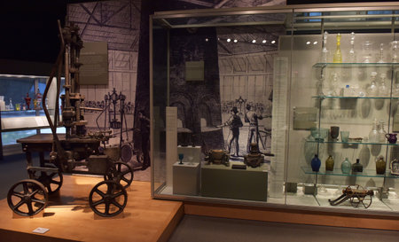 The Corning Museum of Glass, USA.のeditorial素材