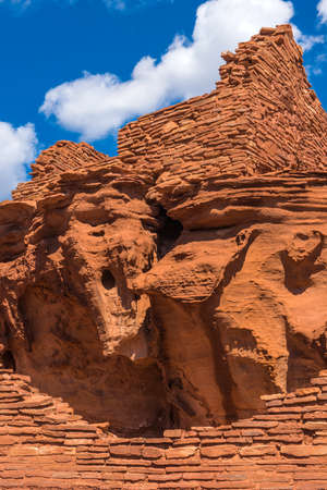 Wupatki National Monument in Arizona.のeditorial素材