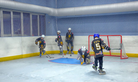 Training complex for hockey players, Ufa, Russia