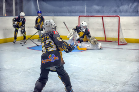 Training complex for hockey players, Ufa, Russia