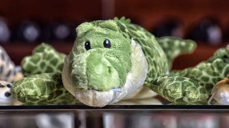 Thailand, Pattaya, 26,06,2017 Soft toys on the counter of the souvenir shop in the zooのeditorial素材