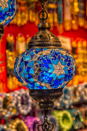 Turkish light with nice blured backgroundの写真素材