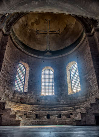 Turkey, Istanbul 23,08,2018 The Church of St. Irene - one of the earliest surviving churches of Constantinople, is dedicated to the "Holy World".のeditorial素材