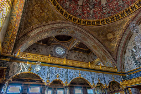 Turkey, Istanbul 23,08,2018 Harem in Topkapi palace, Istanbul, Turkeyのeditorial素材