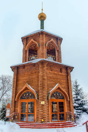 Russia, Tula 13,01,2019 The Church of Prince Vladimir, Equal to the Austrian table - an Orthodox church in the Soviet district of Tula.

It is located on the territory of a regime enterprise, however, free access to the church is organized.のeditorial素材