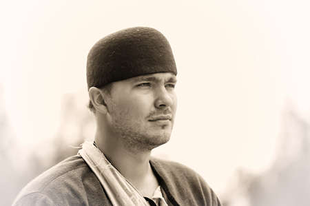 Russia, St. Petersburg 15,06,2016 Festival of military-historical reconstruction and medieval culture "Iron City"のeditorial素材