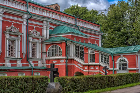 Russia, MOSCOW 07,07,2019 The beautiful Uspensky Church with refectory of Novodevichy Conventのeditorial素材