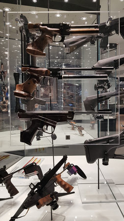 Russia, Tula - 13,01,2019 Museum of weapons. 2015, the museum opened a new permanent exhibition The...