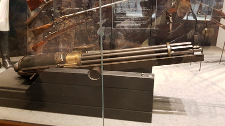 Russia, Tula - 13,01,2019 Museum of weapons. 2015, the museum opened a new permanent exhibition The...