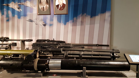 Russia, Tula - 13,01,2019 Museum of weapons. 2015, the museum opened a new permanent exhibition The...