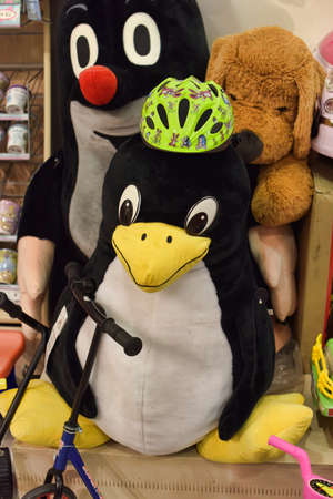 Czech Republic, Prague 15,03,2016 Toys on shelves in a children's storeのeditorial素材