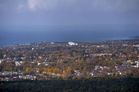 Estonia, Tallinn 22,12,2016 View of Tallinn from the TV towerのeditorial素材