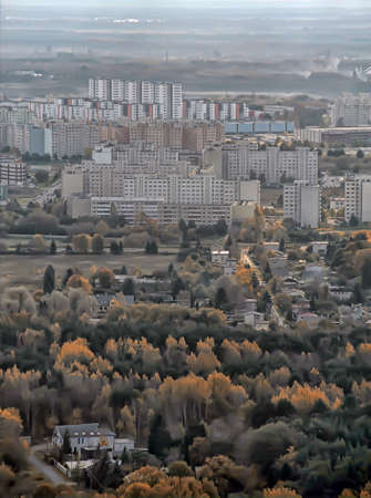 Estonia, Tallinn 22,12,2016 View of Tallinn from the TV towerのeditorial素材