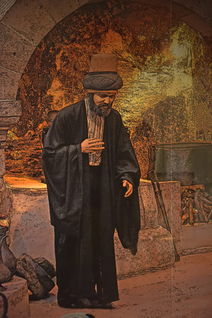 Istanbul, Turkey 24,03,2018 :  Galata Mevlehihane museum view in Istanbul.  Istanbul is popular...