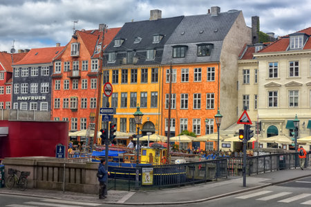 Copenhagen, Denmark, 07 May 2016 City of Copenhagen City Skyline.のeditorial素材