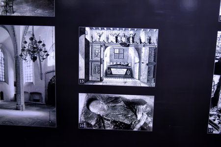 Estonia, Tallinn 22,12,2016 St. Nicholas Church, or Niguliste - one of the main medieval churches in Tallinn; interiorのeditorial素材