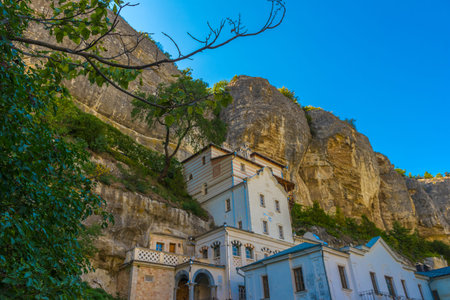 Crimea, Bakhchisarai 15,08,2020 Orthodox temple in Bakhchisarai, Crimea (Bakhchisarai Holy...