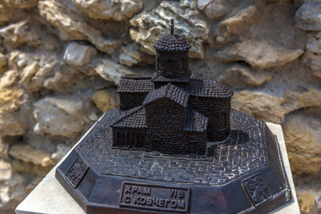 Crimea, Sevastopol - 10.05.2021. Museum-reserve Chersonesos Tauride. An ancient polis founded by the...