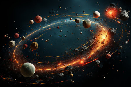 images of the stars, galaxies and the cosmos, high resolution s, Generative AIの素材