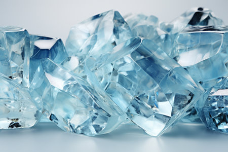 ice crystals, , Generative AIの素材