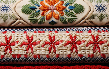 ornament in Russian style, Generative AIの素材