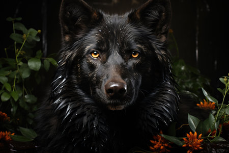 black Wolf ,
    Generative AIの素材