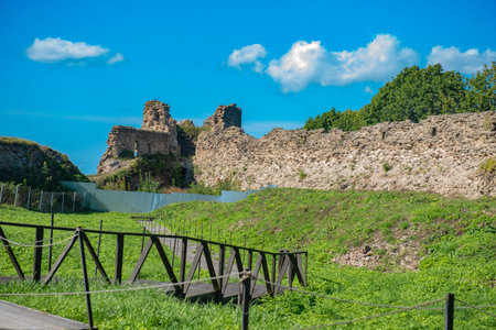 Ruins of Koporye fortress (2024)の写真素材