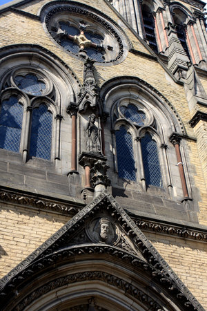 St  Wilfrid s church, Roman Catholic church in the centre of York, Englandの写真素材