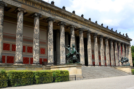 The Altes Museum (Old Museum) on Island in Berlin, Germanyのeditorial素材
