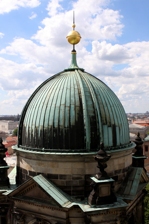 Dome of Berlin Cathedral on Museum Island Germanyのeditorial素材