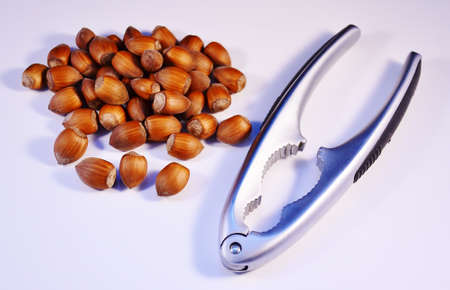 nuts and  nutcrackerの写真素材