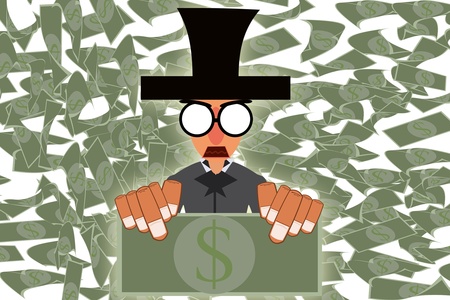 Money for backgroundの写真素材