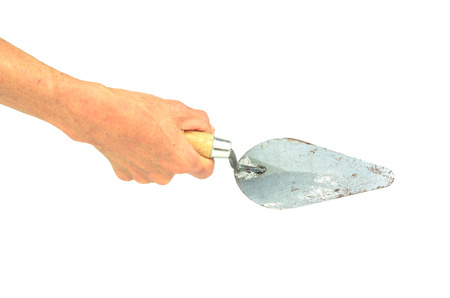 Construction trowelの写真素材