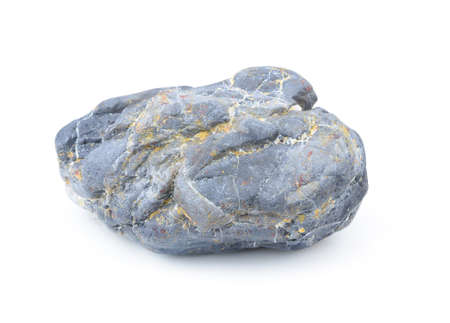 Stones isolated on white backgroundの写真素材