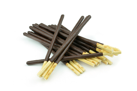 Chocolate biscuits.の写真素材