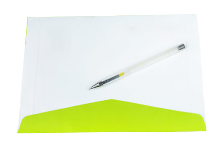 envelope on white backgrounds.