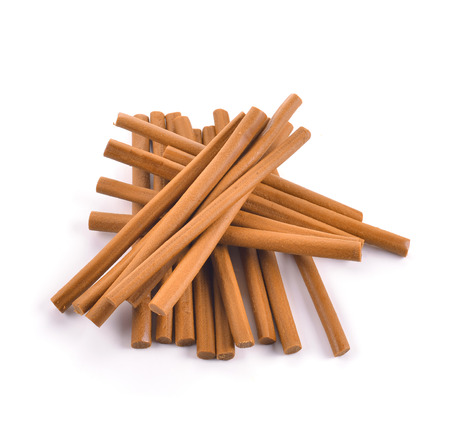 Dog treats isolated on whiteの写真素材