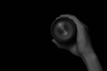 Lens cameraの写真素材