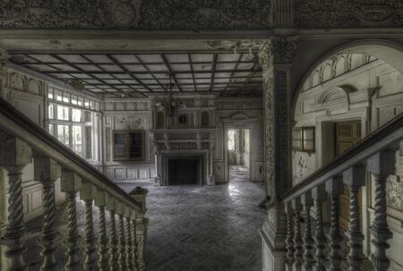Front entrance hall to Ballet shool in Kentのeditorial素材