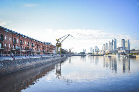 BUENOS AIRES, ARGENTINA: Puerto Maderoのeditorial素材