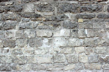 Gray stone wall の写真素材