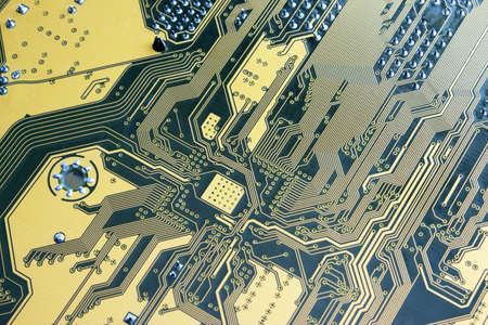 Computer circuit boardの写真素材